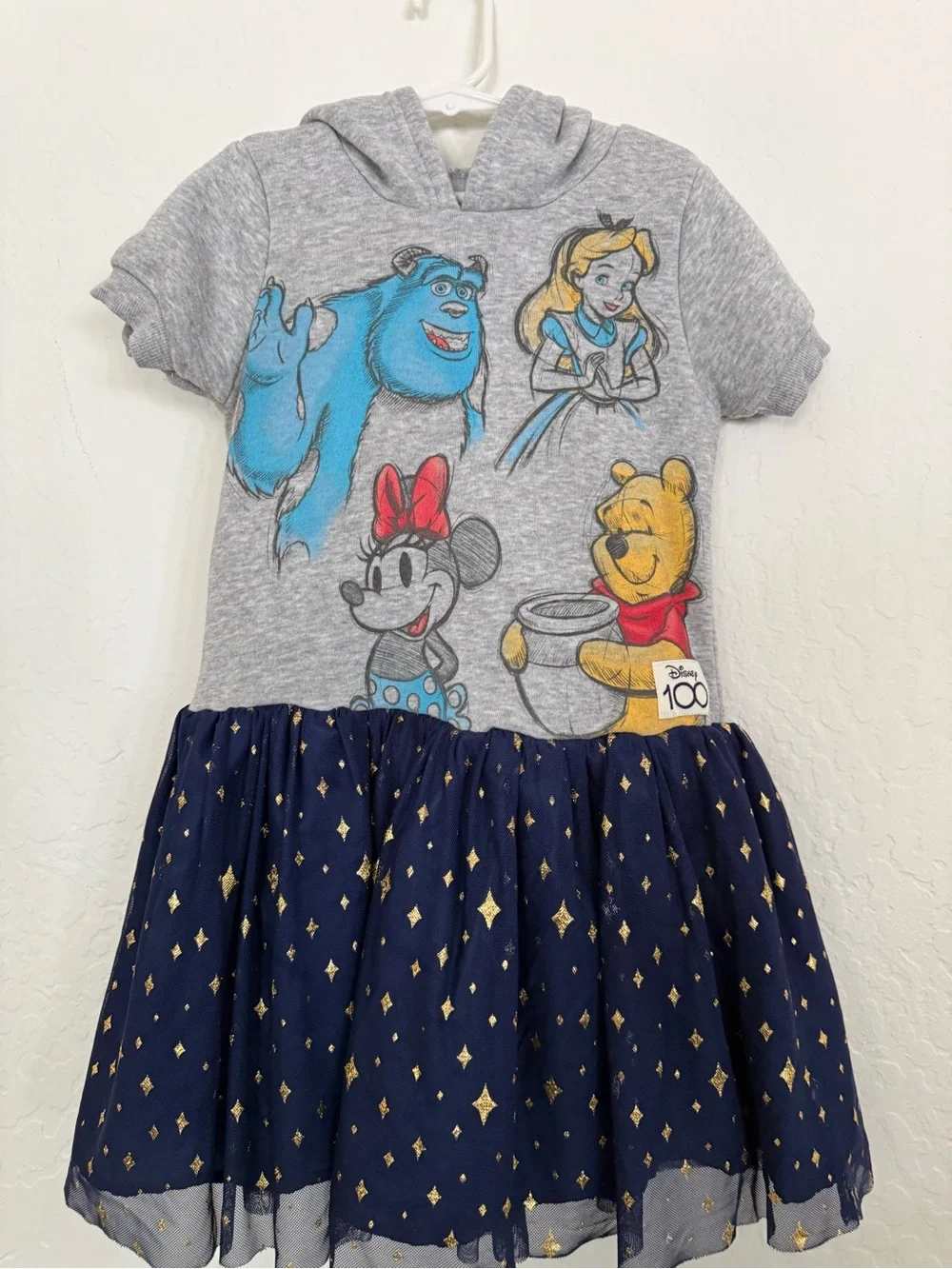 Disney Hooded 100th anniversary character dress